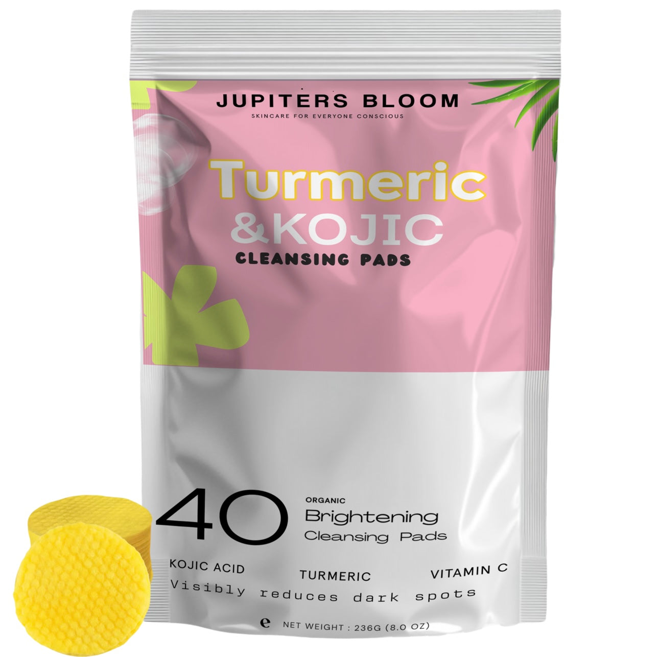 Turmeric Kojic Acid Cleansing Pads